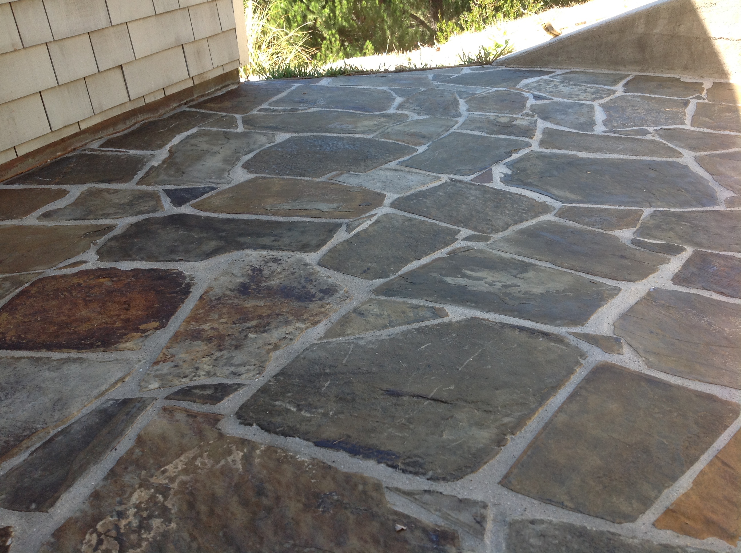 Refinishing Slate tile floors and deep cleaning | California Tile
