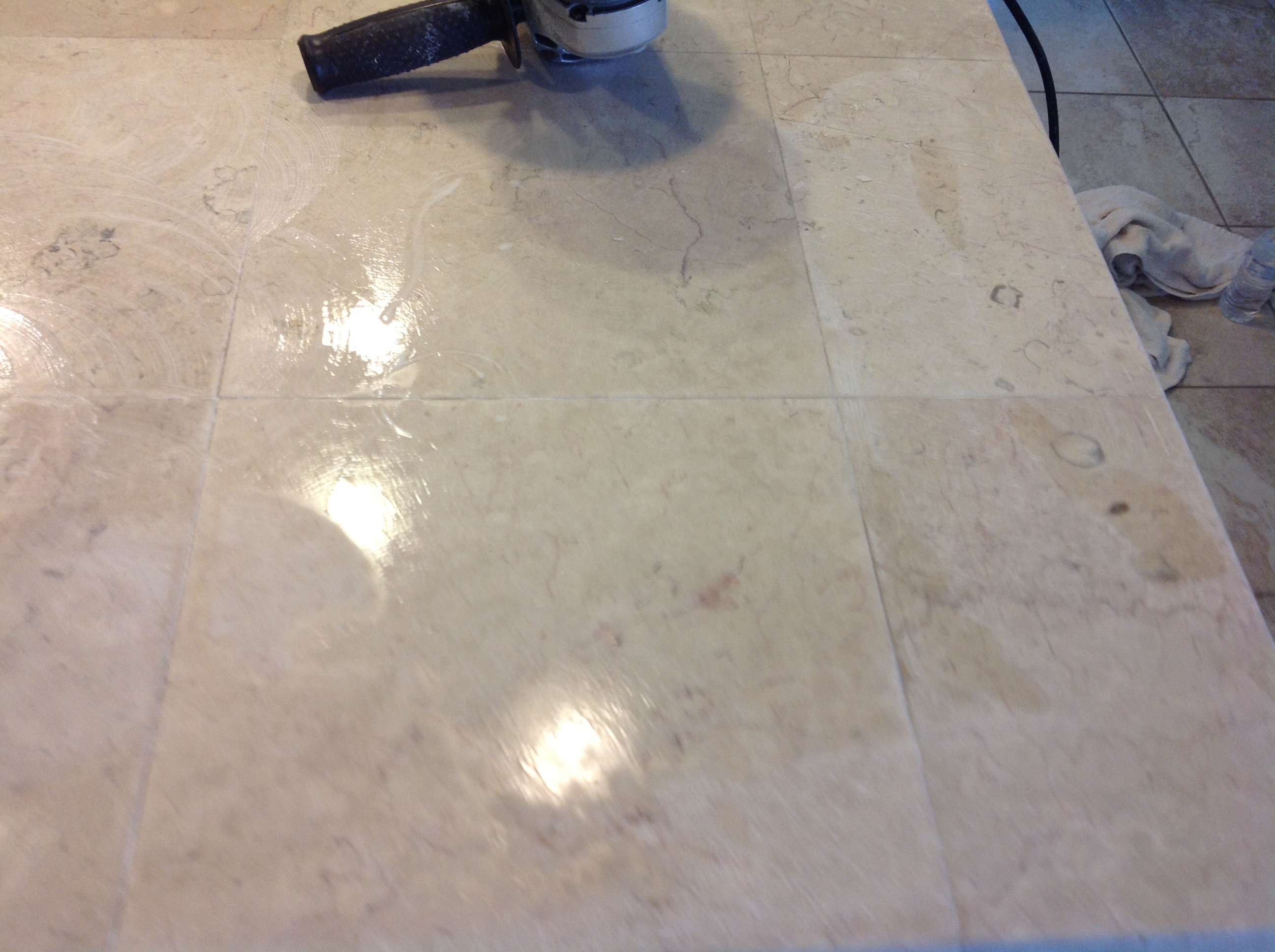 San Francisco Marble tile Countertop Polishing & Grout Cleaning