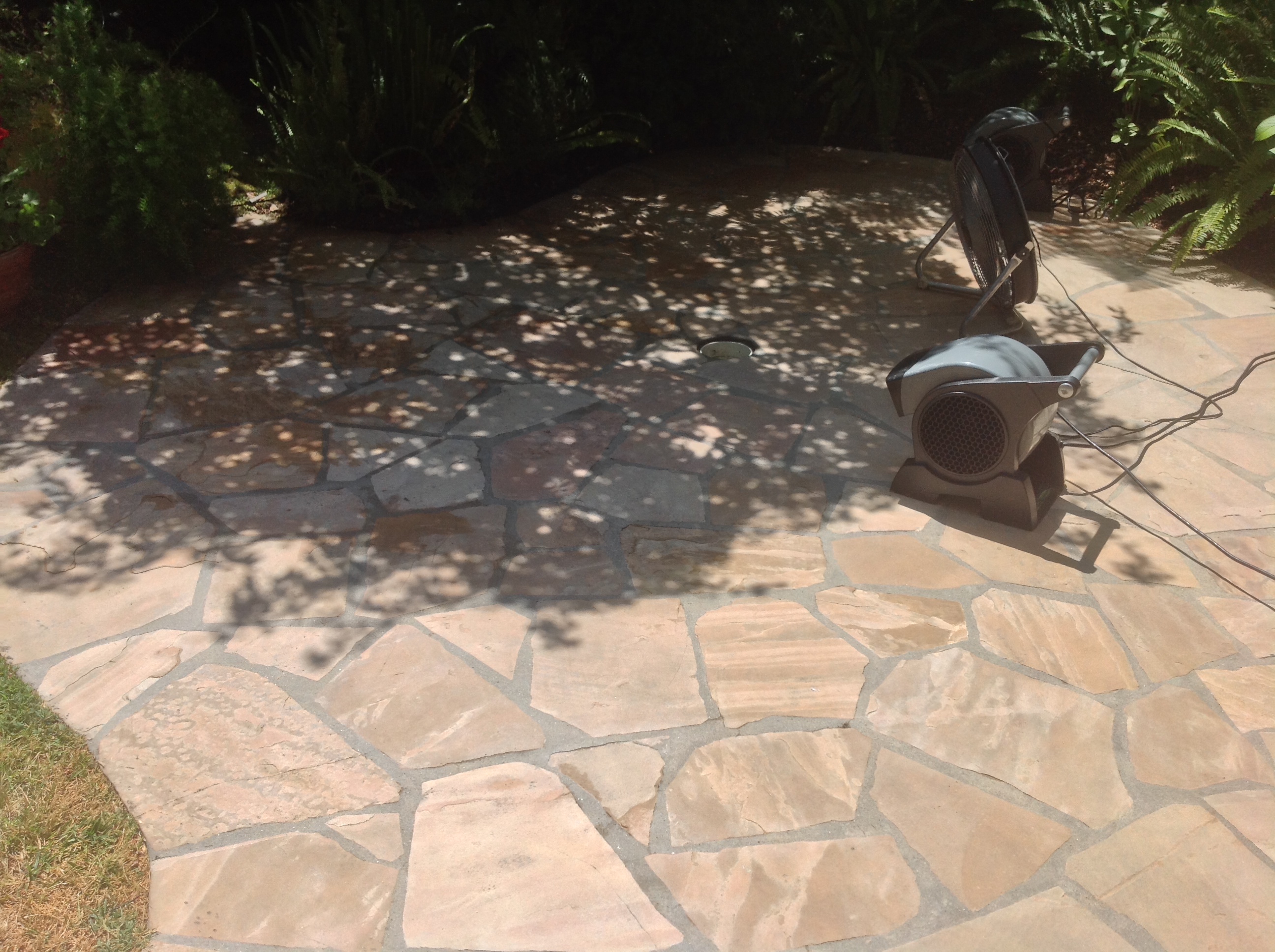 Flagstone Patio Cleaning & Natural Stone Refinishing in ...