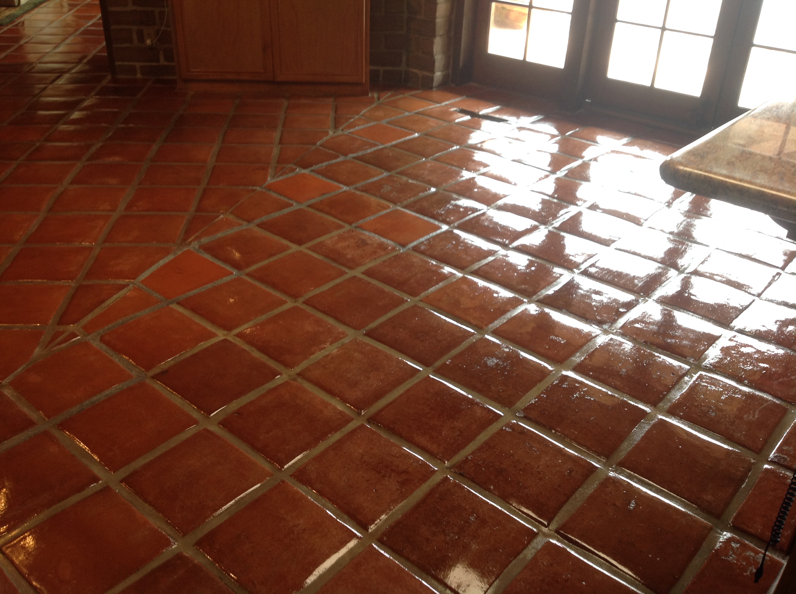 Saltillo Terracotta Tile Cleaning And Stripping California